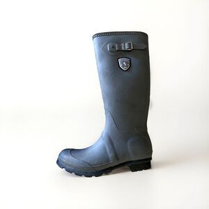 Kamik Women's Jennifer Tall Gray Grey‎ Rain Boots Size 10 Rubber